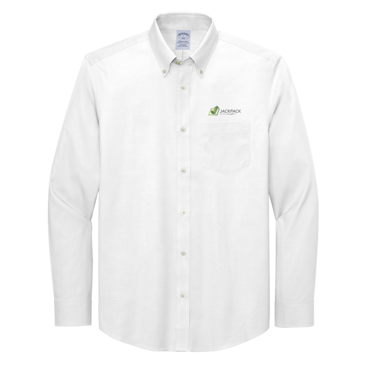 Brooks Brothers® Wrinkle-Free Stretch Pinpoint Shirt - Jackpack