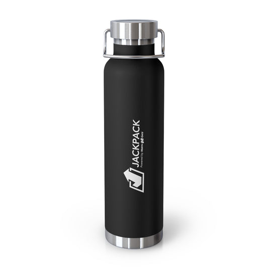 Copper Vacuum Insulated Bottle, 22oz - Jackpack