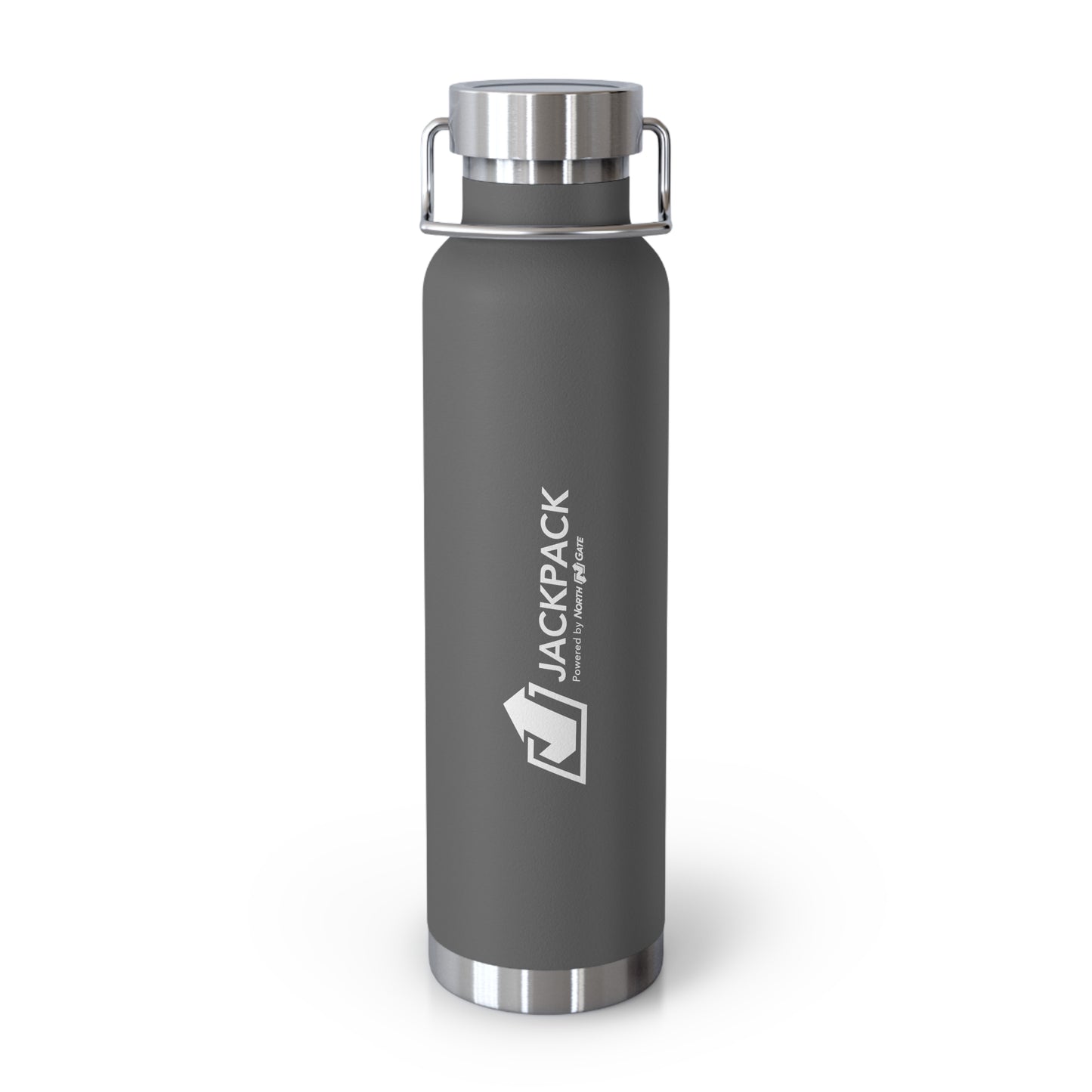 Copper Vacuum Insulated Bottle, 22oz - Jackpack