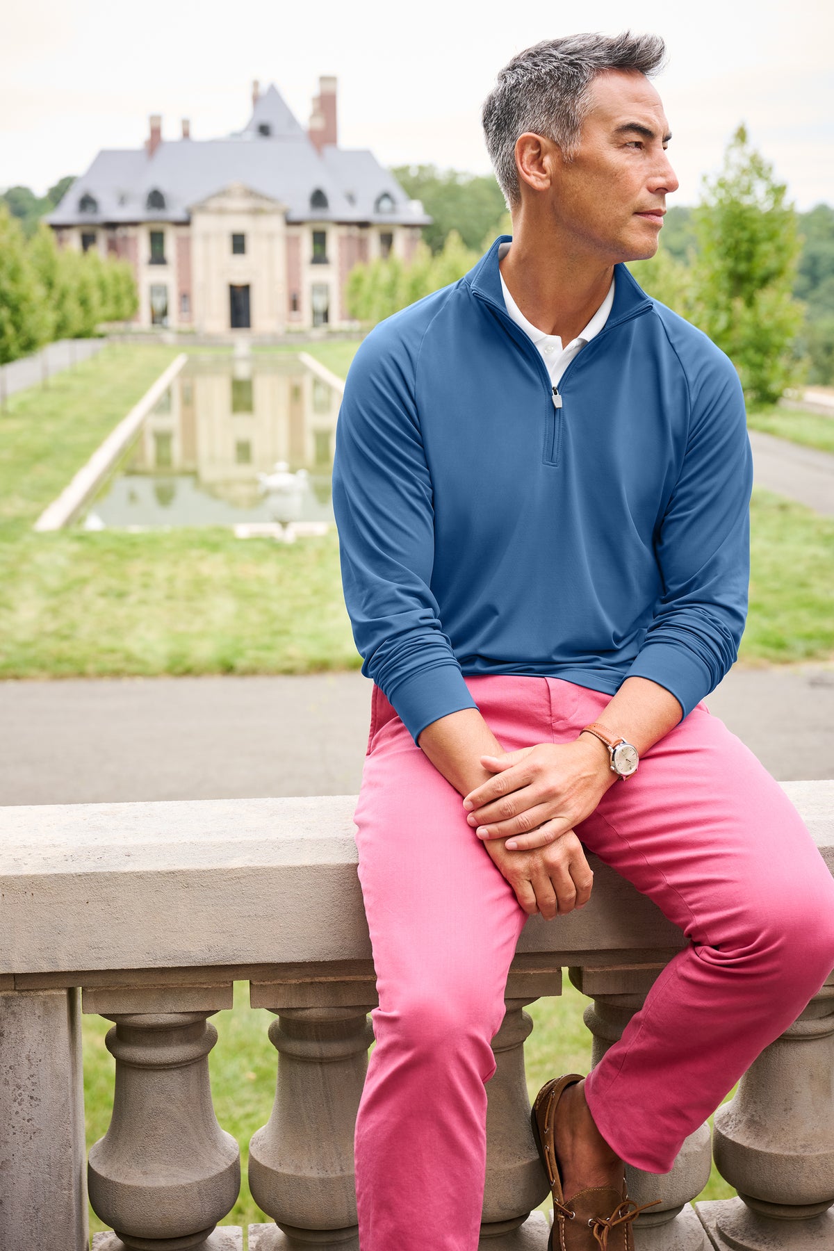Brooks Brothers® Luxe Performance 1/4-Zip - Northgate