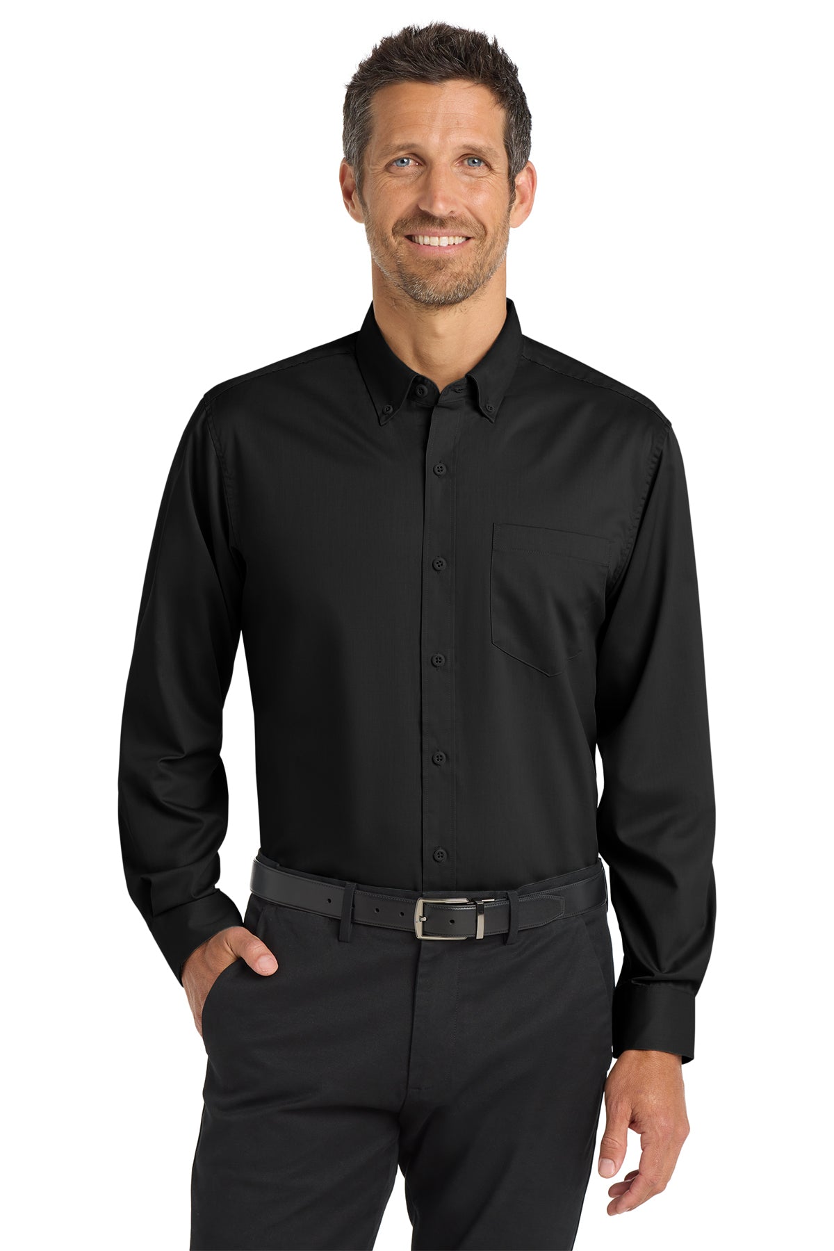 Port Authority® SuperPro™ Twill Shirt - Jackpack