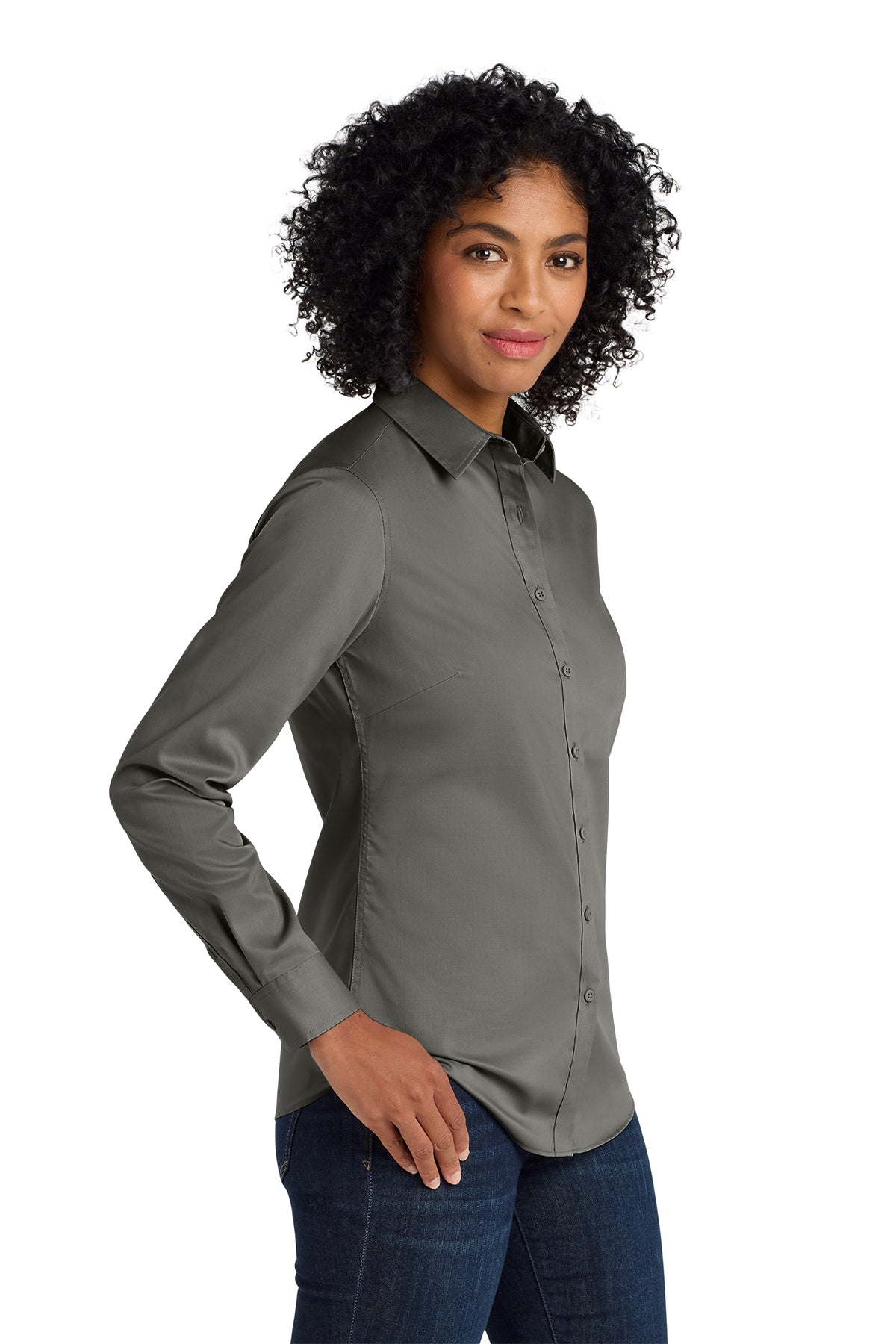 Port Authority® Women's SuperPro™ Twill Shirt - Jackpack