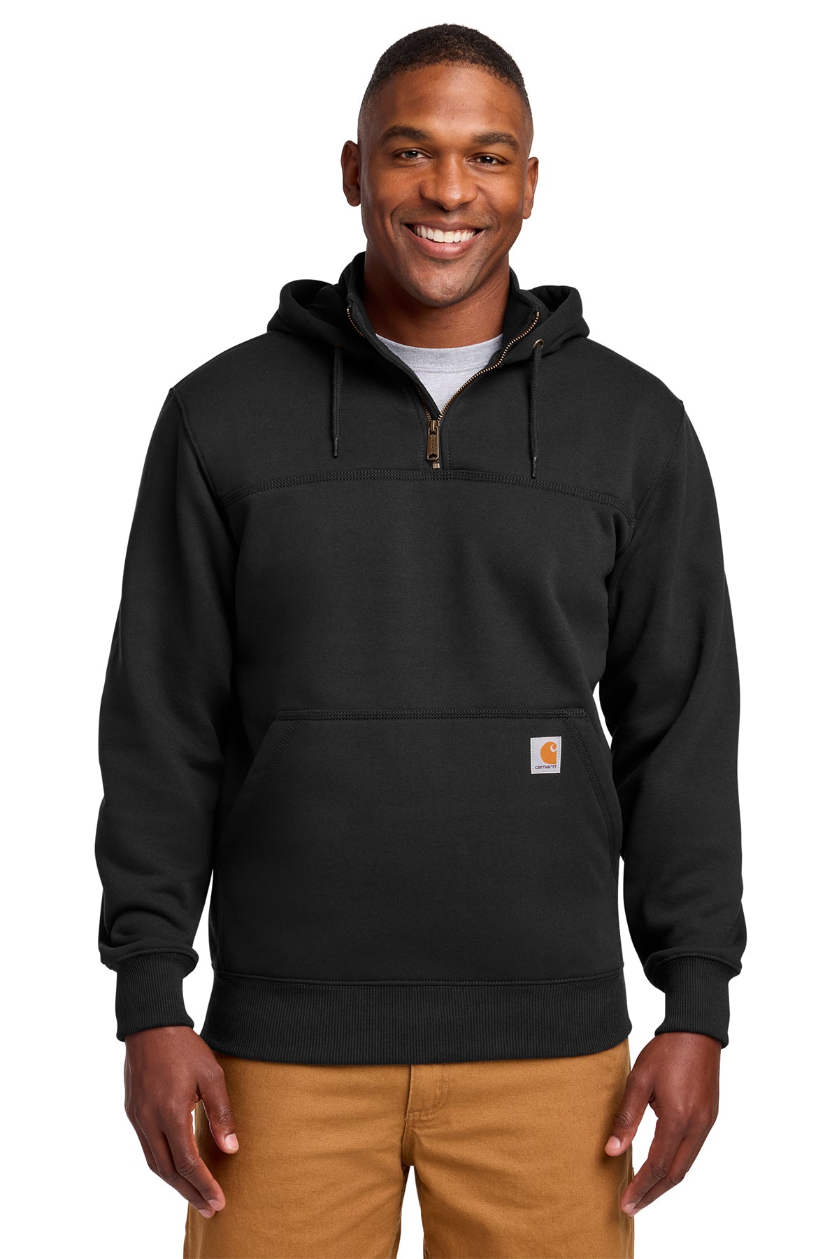 Carhartt® Rain Defender® Paxton Heavyweight Hooded Zip Mock Sweatshirt - Northgate