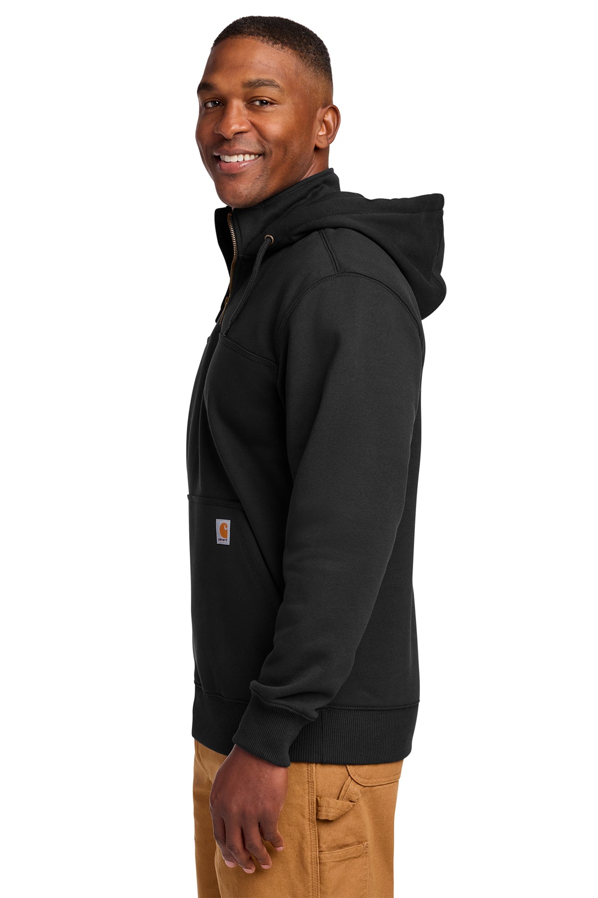 Carhartt® Rain Defender® Paxton Heavyweight Hooded Zip Mock Sweatshirt - Northgate