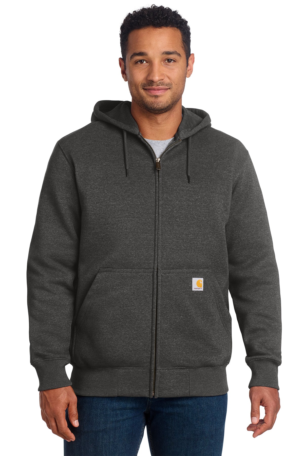 Carhartt® Rain Defender® Paxton Heavyweight Hooded Zip-Front Sweatshirt - Jackpack
