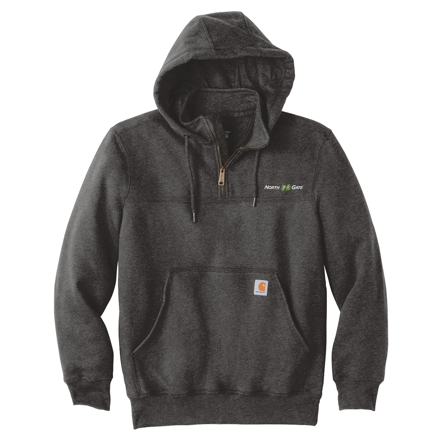 Carhartt® Rain Defender® Paxton Heavyweight Hooded Zip Mock Sweatshirt - Northgate