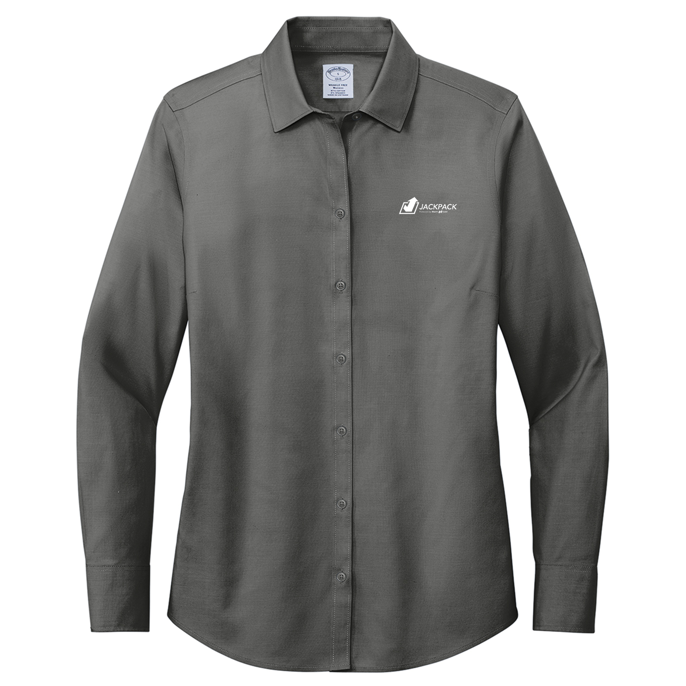 Brooks Brothers® Women’s Wrinkle-Free Stretch Pinpoint Shirt - Jackpack
