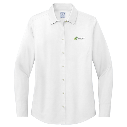Brooks Brothers® Women’s Wrinkle-Free Stretch Pinpoint Shirt - Jackpack
