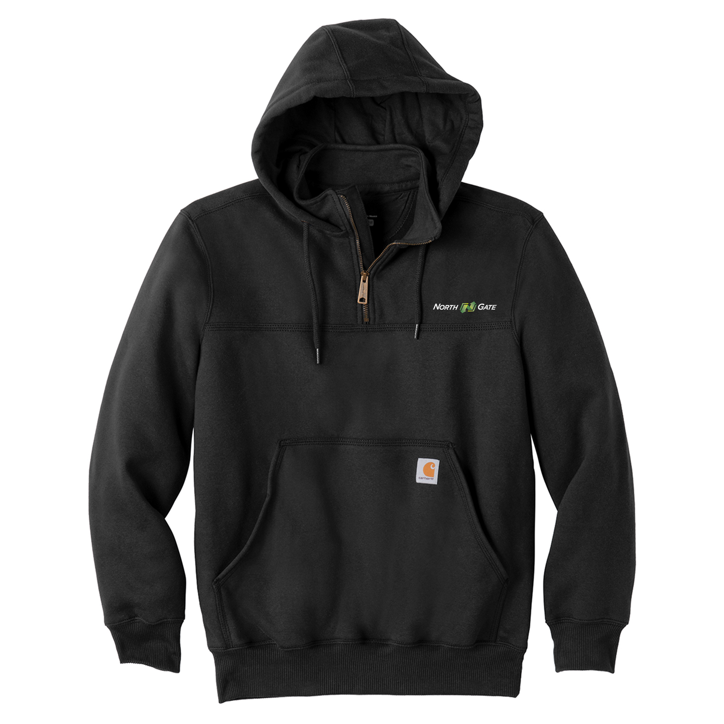 Carhartt® Rain Defender® Paxton Heavyweight Hooded Zip Mock Sweatshirt - Northgate