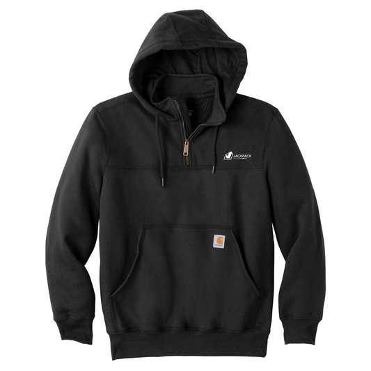 Carhartt® Rain Defender® Paxton Heavyweight Hooded Zip Mock Sweatshirt - Jackpack