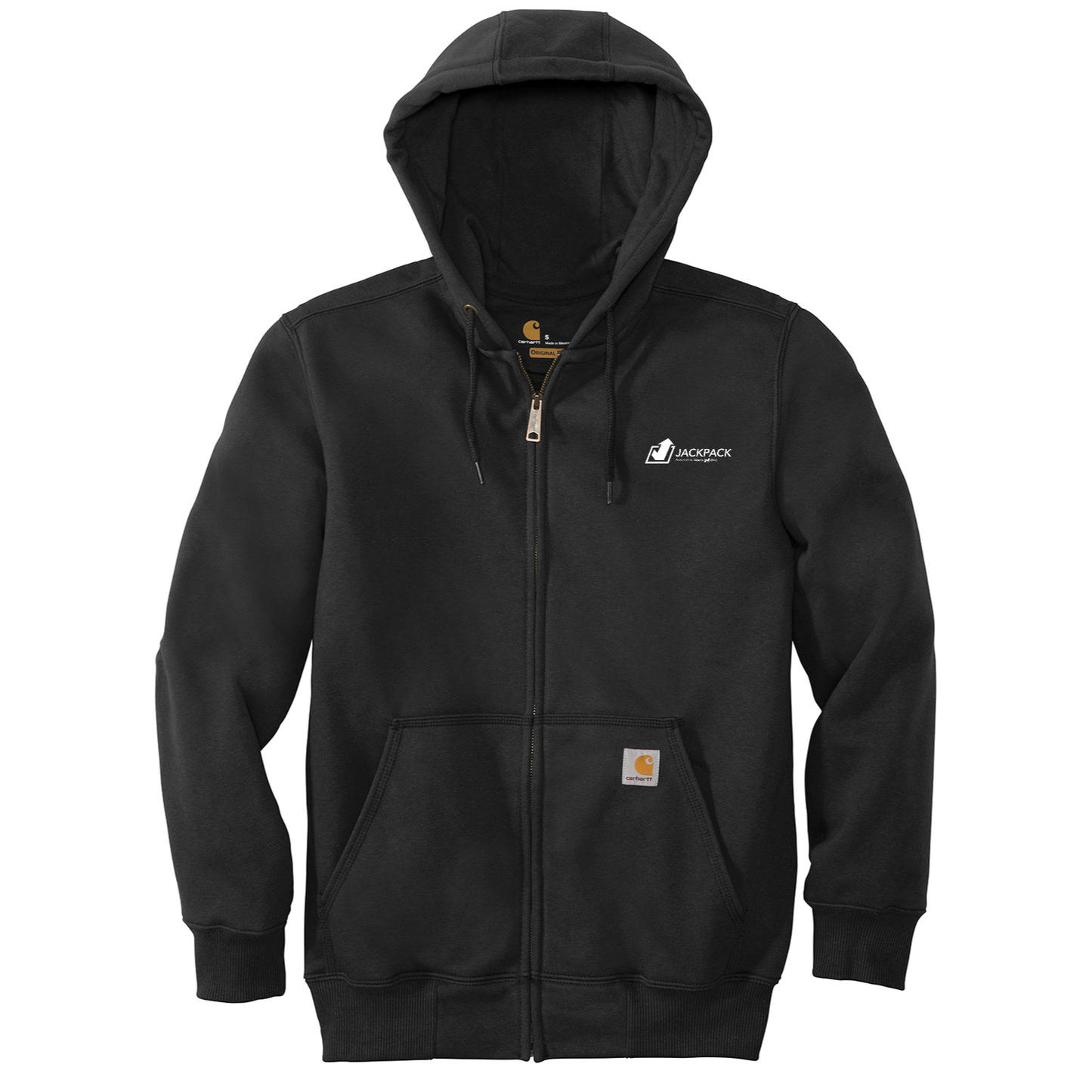 Carhartt® Rain Defender® Paxton Heavyweight Hooded Zip-Front Sweatshirt - Jackpack