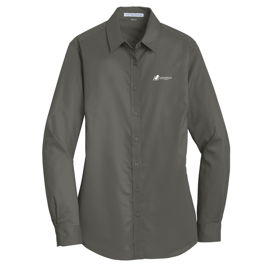 Port Authority® Women's SuperPro™ Twill Shirt - Jackpack
