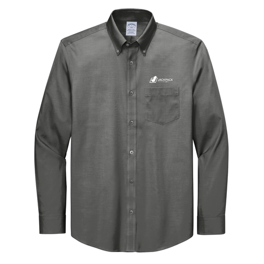 Brooks Brothers® Wrinkle-Free Stretch Pinpoint Shirt - Jackpack