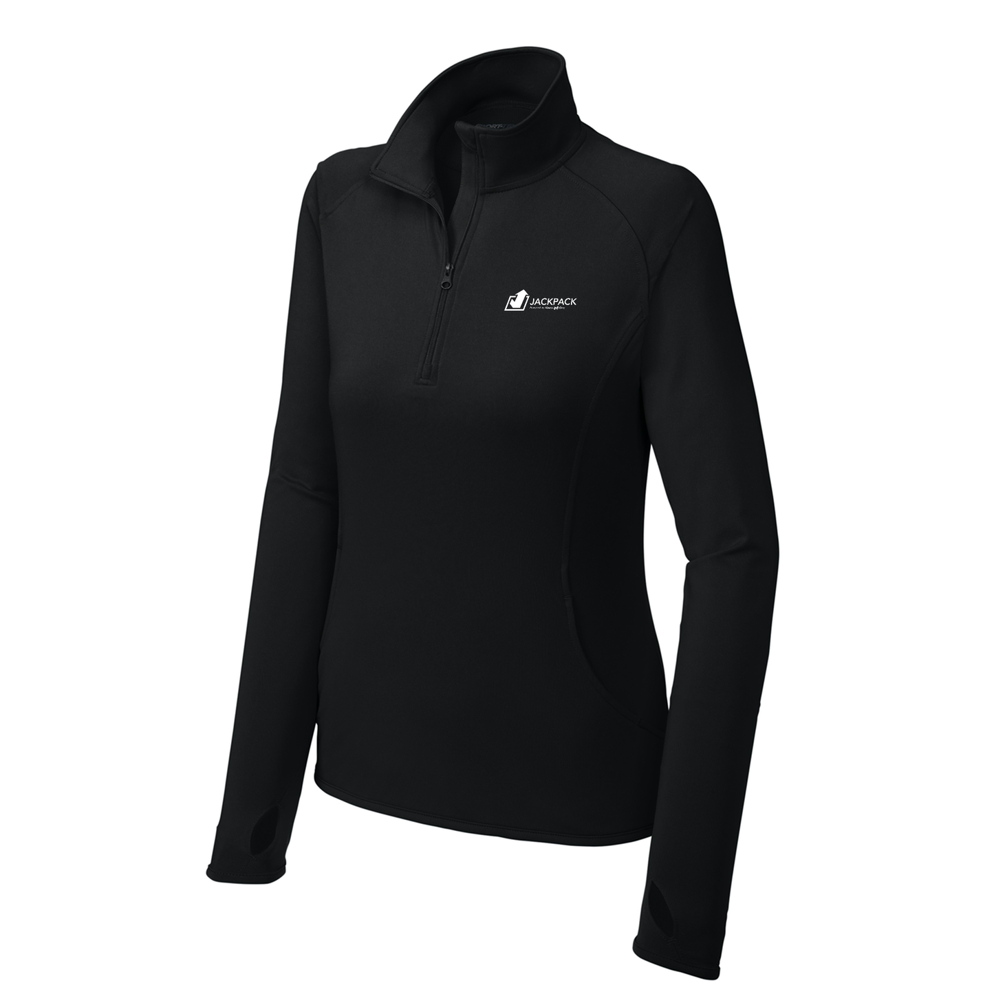 Sport-Tek® Women's Sport-Wick® Stretch 1/4-Zip Pullover - Jackpack