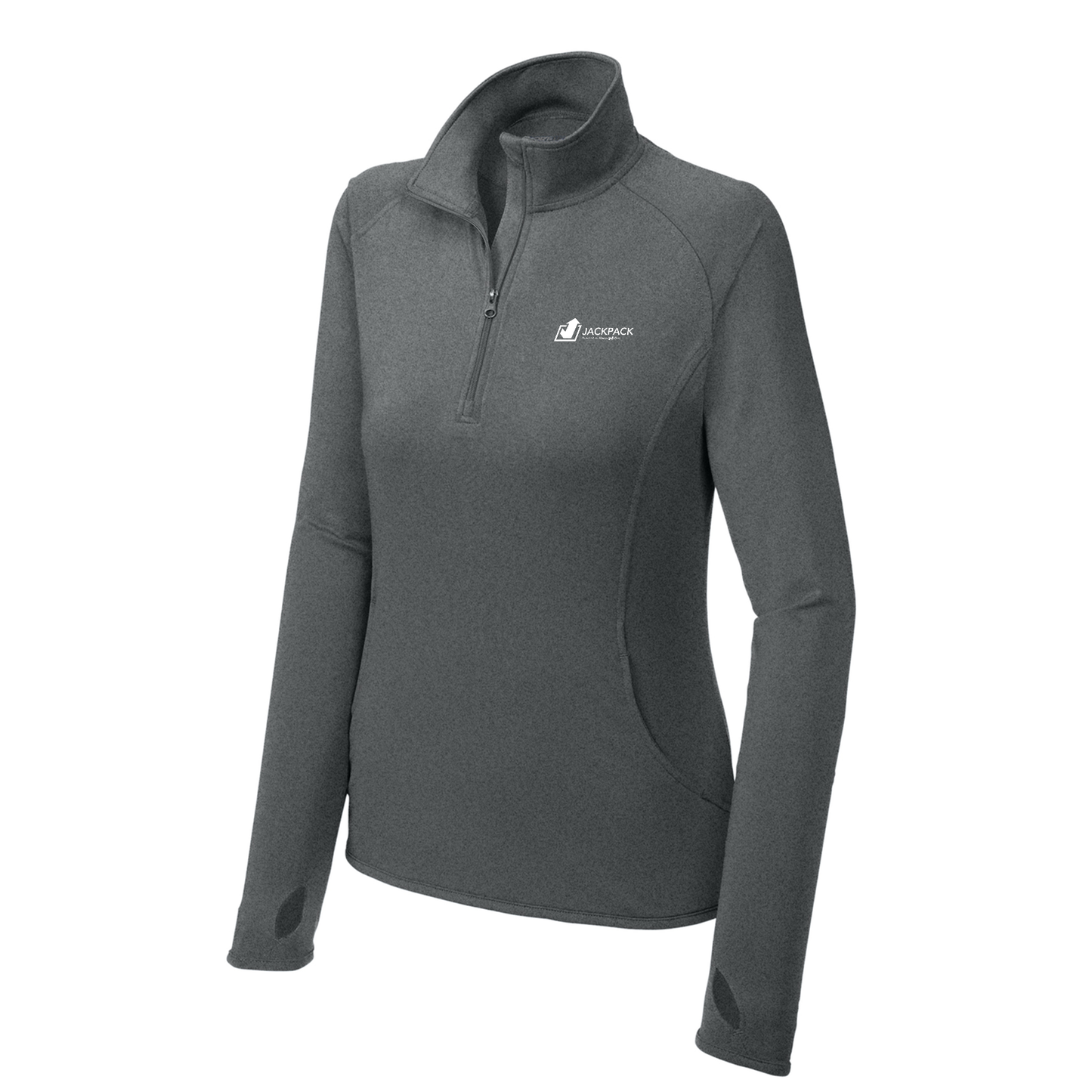 Sport-Tek® Women's Sport-Wick® Stretch 1/4-Zip Pullover - Jackpack