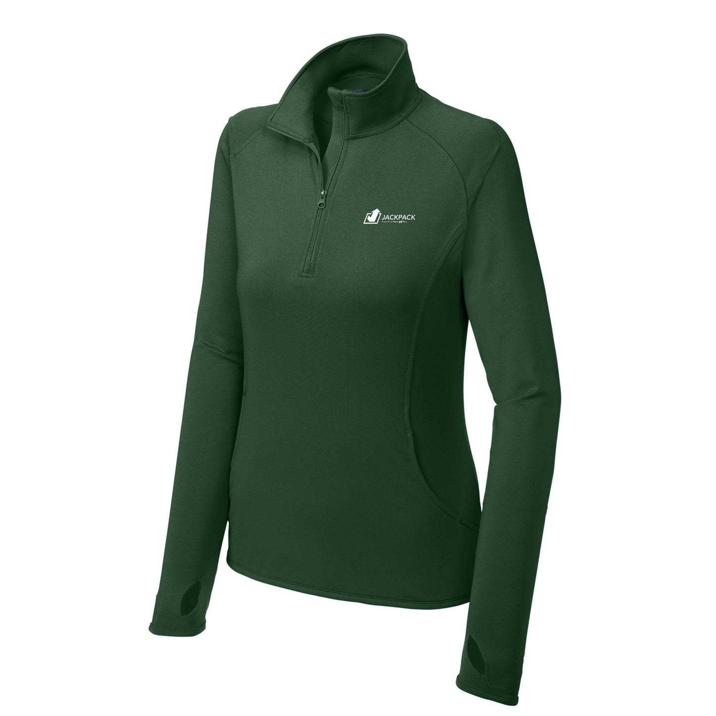 Sport-Tek® Women's Sport-Wick® Stretch 1/4-Zip Pullover - Jackpack